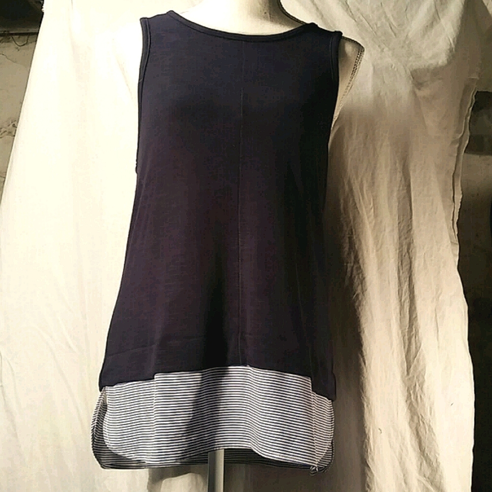 J.Crew drapey tank w/silky hem new